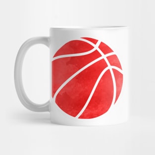 Basketball Red Mug